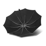 Xmund,Automatic,Umbrella,People,Reflective,Folding,Umbrella,Portable,Windproof,Sunshade,Leather,Cover