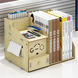 Desktop,Organizer,Wooden,Storage,Office,Display,Shelf,Tissue,Holder