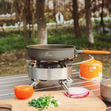 Maple,Frying,Handle,Camping,Picnic,Cookware