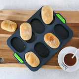 Holes,Cupcake,Baking,Silicone,French,Bread,Kitchen,Supplies