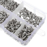 Suleve,M3ST2,300Pcs,Machine,Screw,Stainless,Steel,Assortment