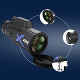 50x60,Magnification,Telescope,Tripod,Phone,Monocular,Outdoor,Military,Hunting,Spyglass