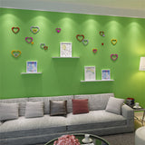 Colors,Heart,Shape,Stickers,Decal,Acrylic,Bedroom,Decor