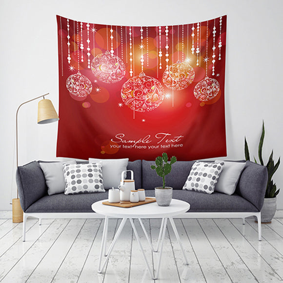 Loskii,Christmas,Tapestry,Santa,Print,Hanging,Tapestry,Decor,Christmas,Decorations