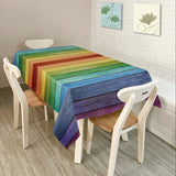 KCASA,American,Style,Creative,Landscape,Tablecloth,Waterproof,Proof,Tablecloth