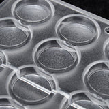 Matte,Round,Shaped,Polycarbonate,Sweet,Candy,Cavity,Chocolate,Mould