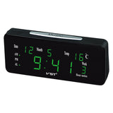 Alarm,Clock,Automatic,Lightness,Large,Letters,Electronic,Temperature,Display
