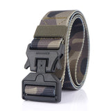 125CM,3.8CM,Width,Automatic,Magnetic,Buckle,Camouflage,Leisure,Waist,Quick,Unlock,Men's,Nylon,Tactical