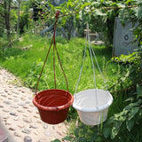 Hanging,Flower,Chain,Plastic,Planter,Basket,Garden,Flexible,Decor