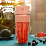 300ML,Portable,Juice,Blender,Rechargeable,Juicer,Vegetables,Fruit,Mixer,Outdoor,Camping,Travelling