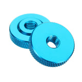 Suleve,M6AN2,10Pcs,Knurled,Thumb,Collar,Screw,Spacer,Washer,Aluminum,Alloy,Multicolor