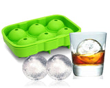 KCASA,Holes,Large,Shape,Silicone,Sphere,Whiskey,Cocktail