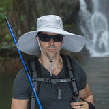 Summer,Protection,Centimeters,Visor,Adjustable,Bucket,Fishing,Mountaineering