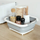 Foldable,Multifunctional,Board,Fruit,Vegetables,Drain,Storage,Basket