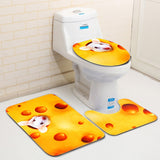 Bathroom,Washable,Carpet,Animal,Bathroom,Toilet,Cover