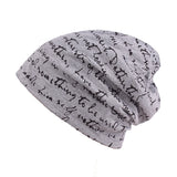 Letter,Printing,Cotton,Beanie,Casual,Autumn,Winter