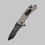 OUTDOORS,Infantry,Tactical,Folding,Knifes,Outdoor,Survival,Tools,Corkscrew,Blade