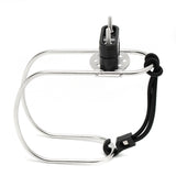 Stainless,Steel,Marine,Horseshoe,Bracket,Holder,Plastic,Mount