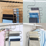 Layers,Pants,Hanger,Trousers,Towels,Hanging,Cloth,Clothing,Space,Saver