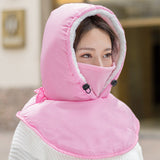 Women,Winter,Windproof,Waterproof,Multifunction,Outdoor,Sport,Skiing,Hooded