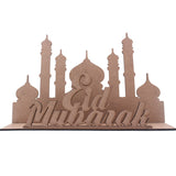 Wooden,Mubarak,Ramadan,Party,Ornament,Decorations