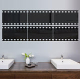 Kinetoscope,Shape,Mirror,Stickers,Bedroom,Office,Decor