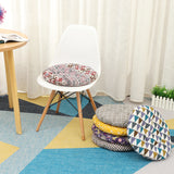 Round,Cotton,Linen,Round,Chair,Thicker,Cushion,Office,Floor