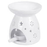 Ceramic,White,Burner,Warmer,Diffuser,Tealight,Candle,Holder,Indoor