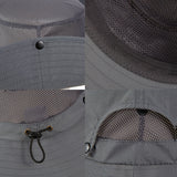 Summer,Protection,Centimeters,Visor,Adjustable,Bucket,Fishing,Mountaineering