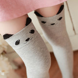 Women,Girls,Cartoon,Animal,Cotton,Stocking,Kawaii,Kneed,Tight,Socks