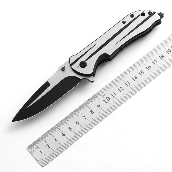 VOLKEN,Folding,Pocket,Knife,Survival,Tactical,Knife,Steel,Handle,Combat,Outdoor,Hiking,Camping,Hunting,Cutting,Window,Breaker