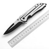 VOLKEN,Folding,Pocket,Knife,Survival,Tactical,Knife,Steel,Handle,Combat,Outdoor,Hiking,Camping,Hunting,Cutting,Window,Breaker