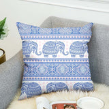 Bohemian,Style,Elephant,Printing,Cushion,Cover,Linen,Cotton,Throw,Pillow,Office