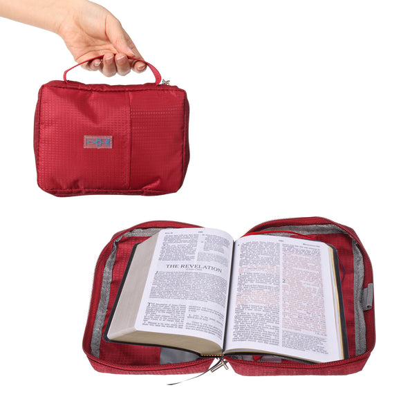 Large,Bible,Study,Cover,Carry,Study,Protective,Canvas,Handbag
