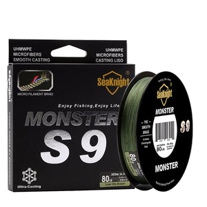 SeaKnight,Strands,Braided,Fishing,Green,Smooth