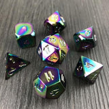Rainbow,Metal,Polyhedral,Playing