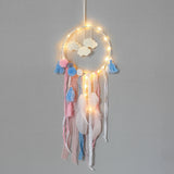 Lighting,Dreamcatcher,Feather,Pendant,Dream,Catcher,House,Decor,Accessary,Light