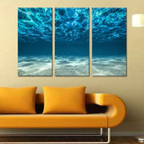 Miico,Painted,Three,Combination,Decorative,Paintings,Light,Seawater,Decoration