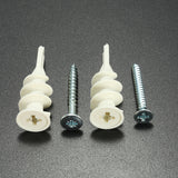 10Pcs,Nylon,Plate,Board,Cavity,Fixing,Speed,Anchor,Screws