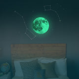 Colorful,Large,Sticker,Removable,Luminous,Stickers,Decor