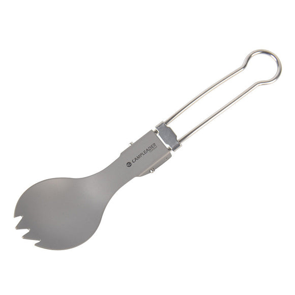 Campleader,Stainless,Steel,Folding,Spoon,Camping,Picnic,Tableware,Spoon