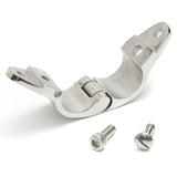 Stainless,Steel,Mount,Hinge,Fittings,Bimini,Hinged,Slide,Marine,Hardware