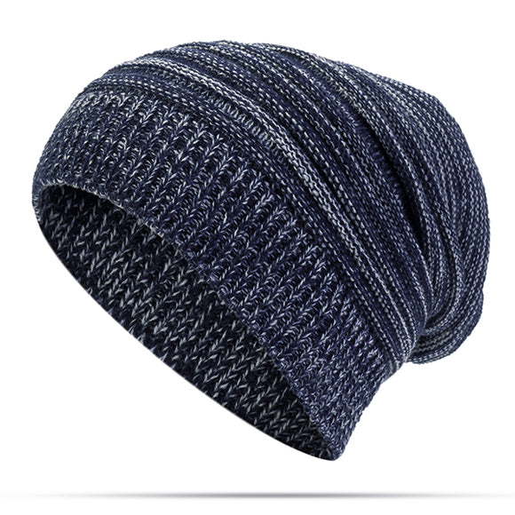 Women's,Solid,Stripe,Skullies,Beanie,Casual,Protection,Windproof,Outdoor