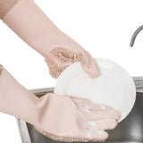 Magic,Silicone,Cleaning,Gloves,Kitchen,Foaming,Glove,Insulation,Gloves,Mittens,Cooking,Glove