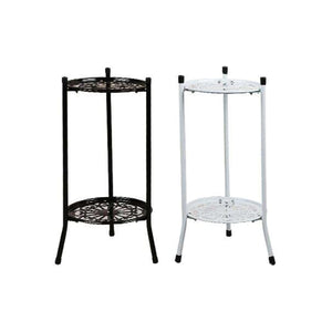 Tiers,Flower,Metal,Holder,Plant,Stand,Shelf,Display,Garden,Indoor,Outdoor