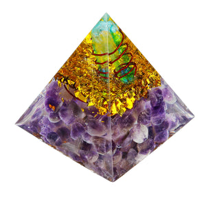 Himalayas,Stone,Decorations,Orgone,Pyramid,Energy,Generator,Tower,Reiki,Healing,Crystal