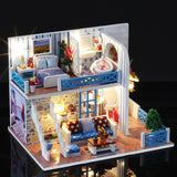 Miniature,Dollhouse,Furniture,Children,Assemble,House,Model