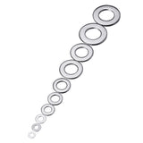 Suleve,MXSW8,400Pcs,Stainless,Steel,Washer,Assortment