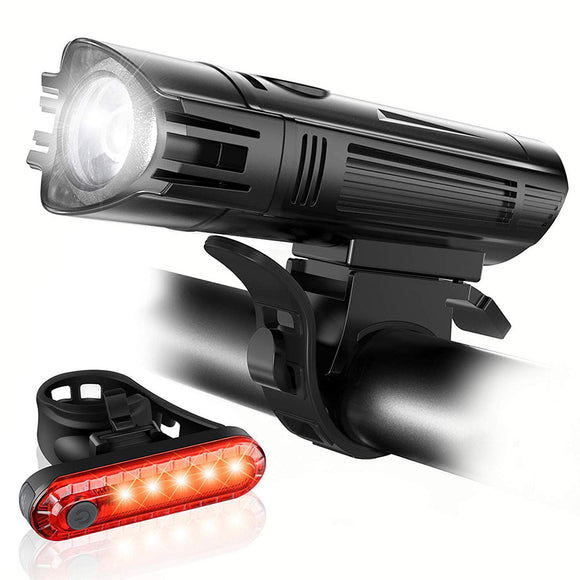 Xmund,Light,650LM,Ultra,Bright,1300mAh,Modes,Rechargeable,Front,Light,Light