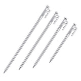 Naturehike,Stainless,Steel,Large,Awning,Stake,Strength,Stake